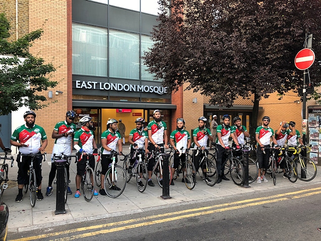 14 cyclists have raised over £12,000 with their 'Ride for the Rohingya'