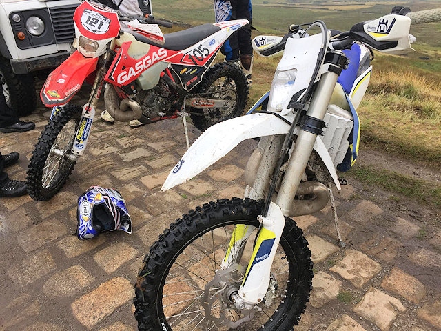 Illegal off-road bikes seized by police last year (file photo)