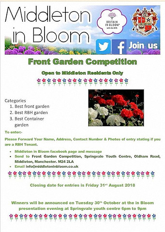 Middleton in Bloom competition