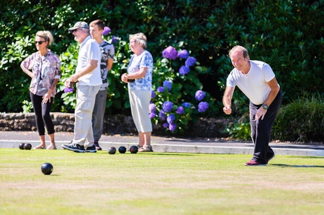 Hare Hill Bowling Club's annual charity match