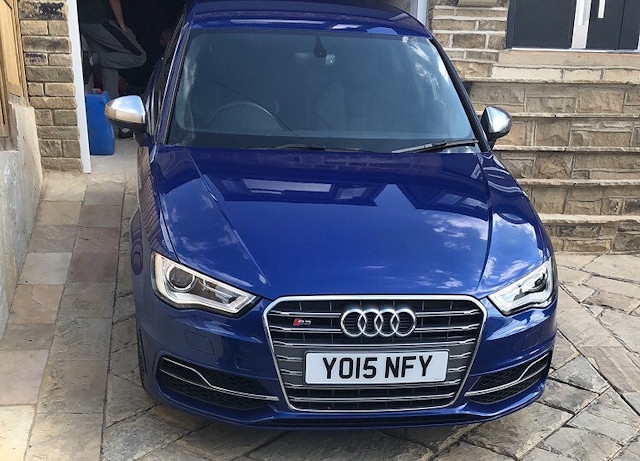 This Audi was stolen during the morning of Thursday (9 August)