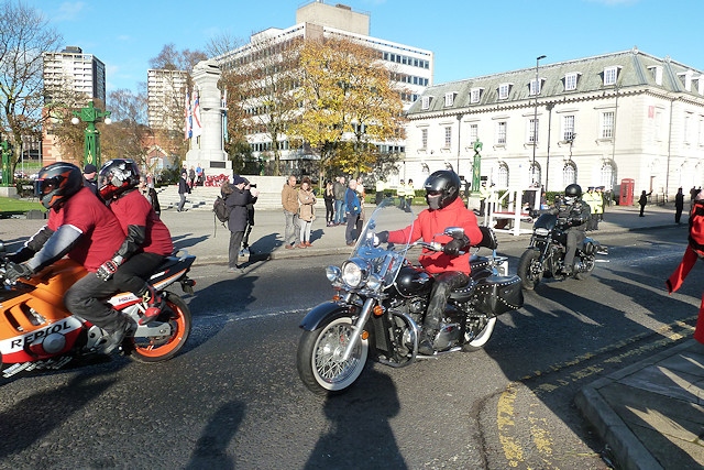 Bikers leave Rochdale