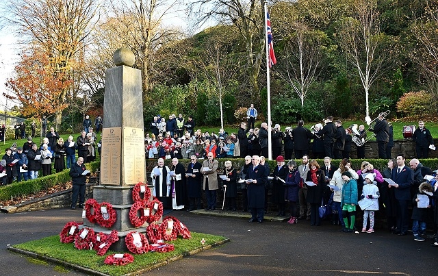 Whitworth turns out for Remembrance Sunday service