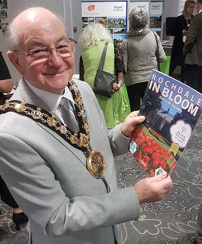 Mayor Billy Sheerin at the North West in Bloom awards