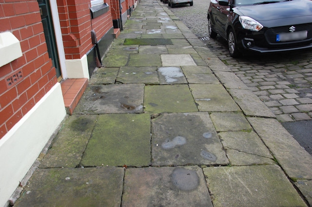 The pavement on Reform Street