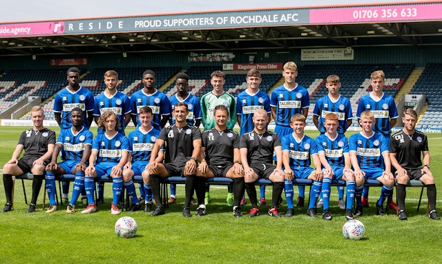 Rochdale AFC Youth Team squad
