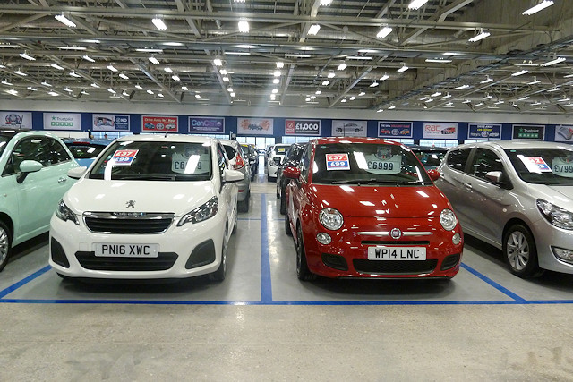 A selection of cars available from The Trade Centre UK