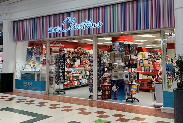 The Rochdale Clintons' store in the Exchange Shopping Centre