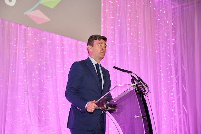 Andy Burnham, Mayor of Greater Manchester, was the keynote speaker at the UK Social Enterprise Awards 2019