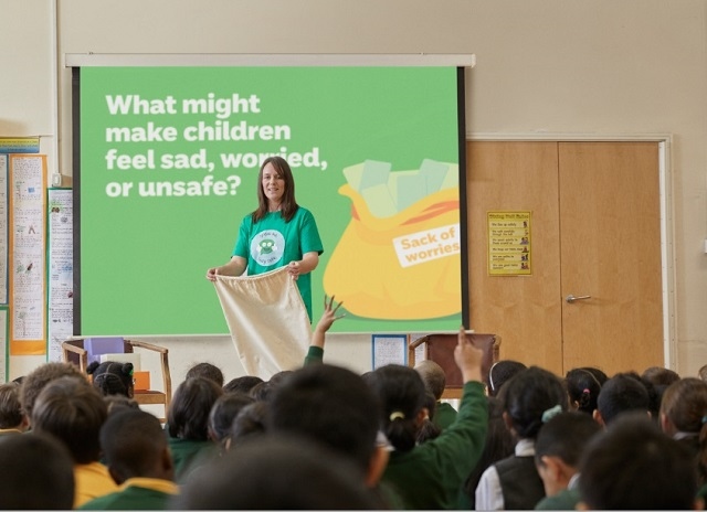 One of the causes to benefit is the NSPCC’s “Speak Out, Stay Safe” Schools Service