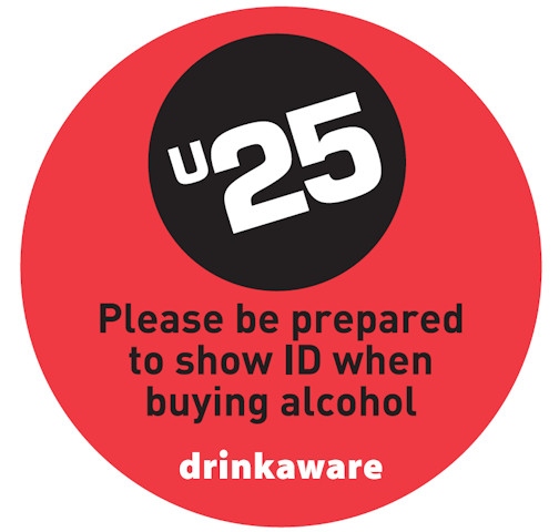 Challenge 25 alcohol logo