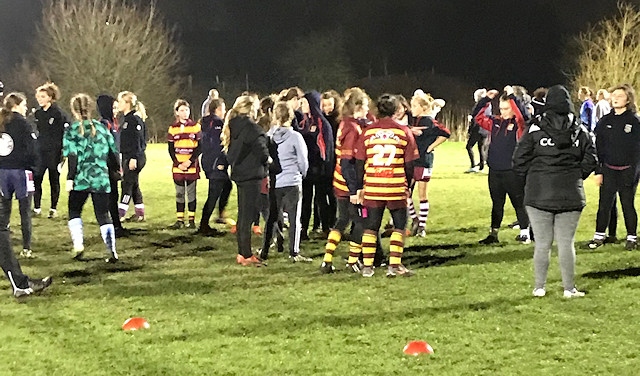 Mud, sweat and laughter – Sophie’s contact challenge to Rugby Union girls