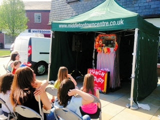 Punch and Judy at Middleton Easter Eggstravaganza