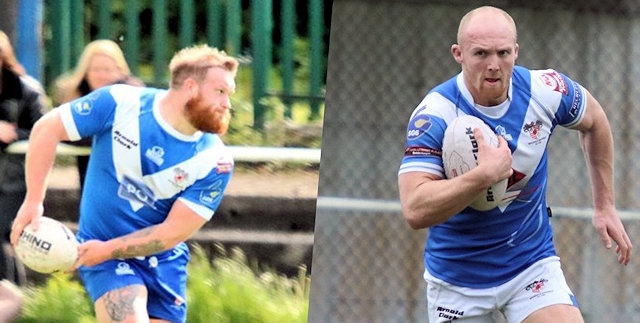 Aidy Gleeson and Callum Marriott signed for Rochdale Hornets