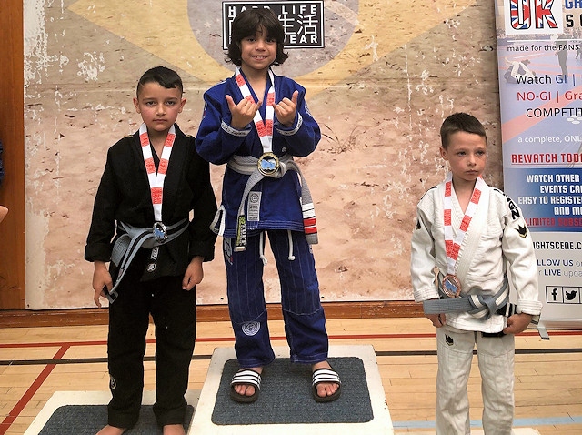 Andrew Perez won gold at the Cleveland Coastal Brazilian Jiu Jitsu Championships