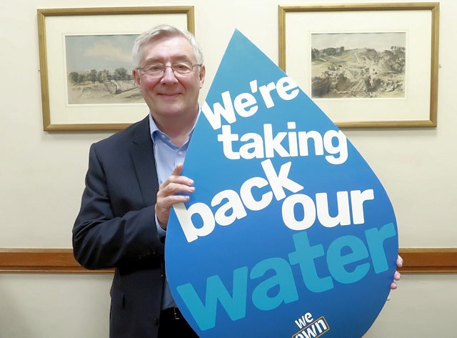 Tony Lloyd MP backs campaign to end privatisation of water