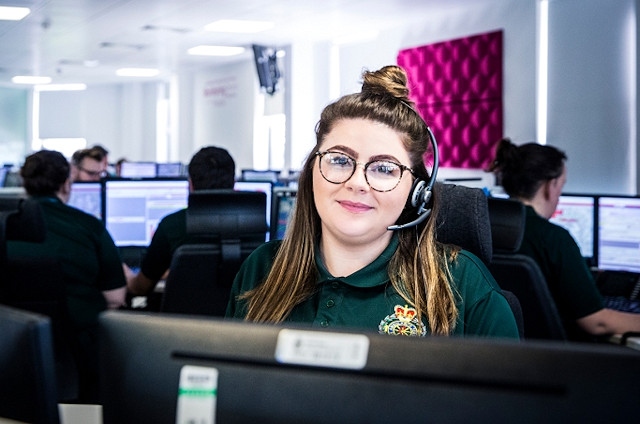 As a dispatcher, 23-year-old Emily is responsible for around 20 ambulances in and around central Manchester
