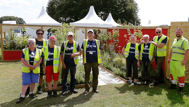 Petrus is celebrating after being awarded a Silver Medal at the Royal Horticultural Society (RHS) Flower Show Tatton Park 2019 
