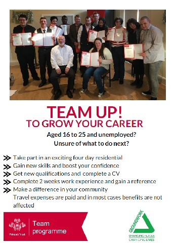 Groundwork Prince's Trust are recruiting young people in Rochdale