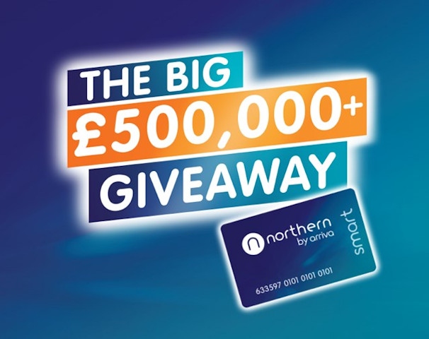 Customers renewing their Northern Smart season ticket can enter monthly prize draws to win back its cash value