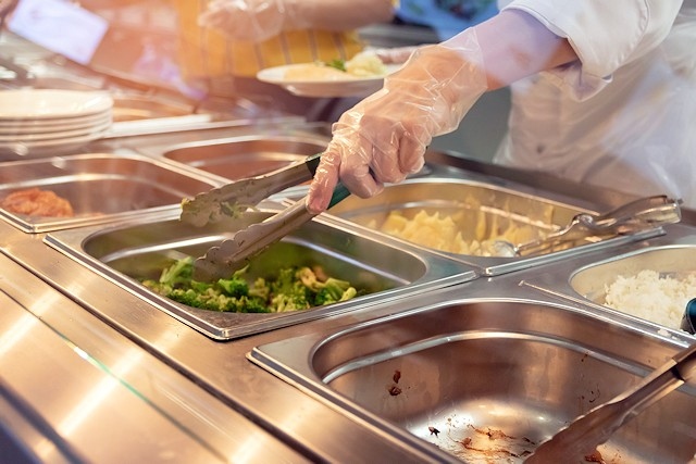 The hours of kitchen staff in some local schools have been cut