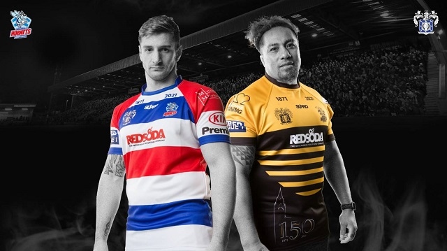 The new home and away shirts for the 2021 season