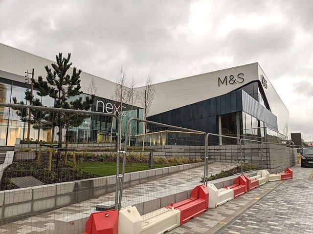 The new Marks and Spencer store in Rochdale