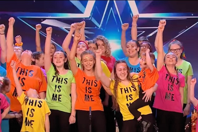 Sign Along With Us performing on Britain's Got Talent earlier this year (filmed before the pandemic)