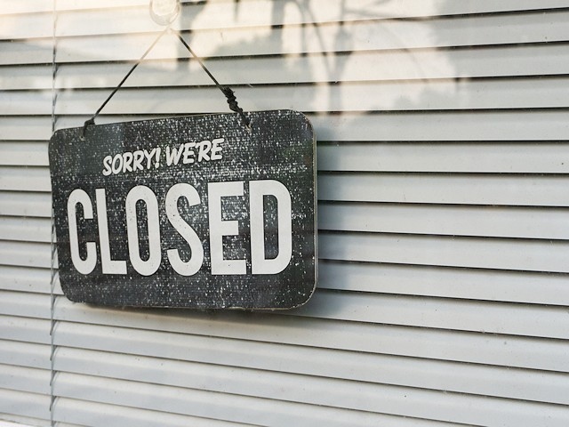 Some businesses have been ordered to close due to the current coronavirus pandemic