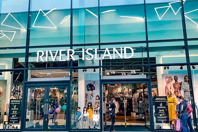 River Island store at Rochdale Riverside