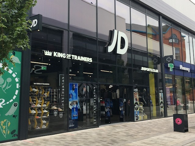 The new JD Sports store at Riverside