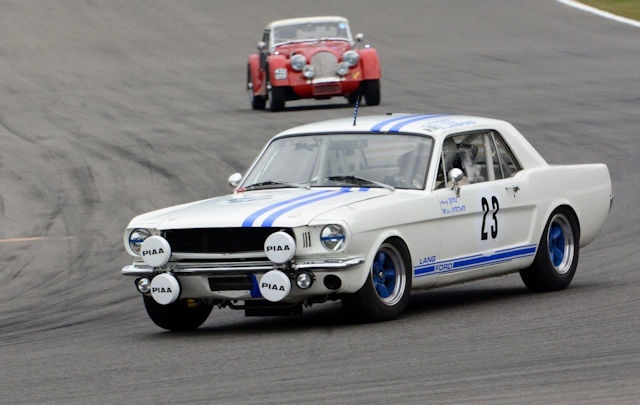 Brown will make circuit debut in this historic Ford Mustang at Donington