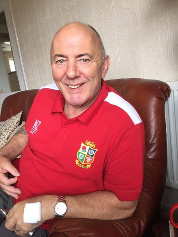 Retired Royal Mail HGV driver Ron Pearson, 68, from Ashton-In-Makerfield