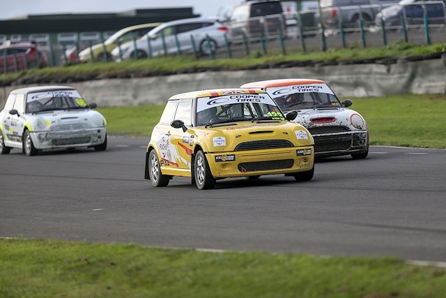 Steve Brown in action at Knockhill