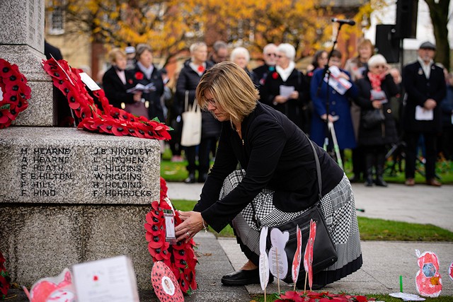 Remembrance sunday heywood