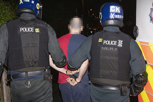 Seven arrested in Operation Foam dawn raids in Rochdale, Oldham and Liverpool