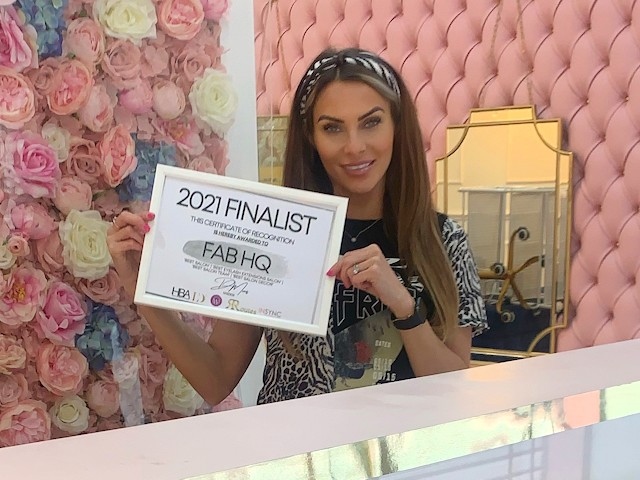 Chanelle Wolstenholme has been nominated for Entrepreneur of the Year at this year’s UK Hair and Beauty Awards