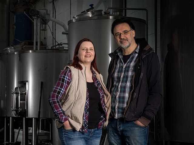 Jenny and Ken Lynch, Serious Brewing Company