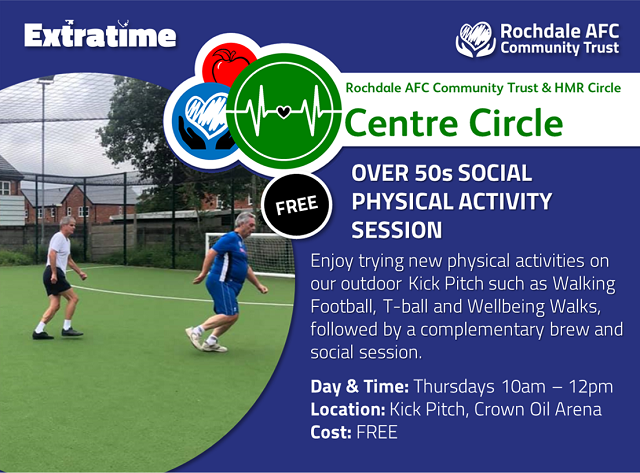 The first Centre Circle session will be at the Crown Oil Arena, starting on Thursday 21 April at 10am