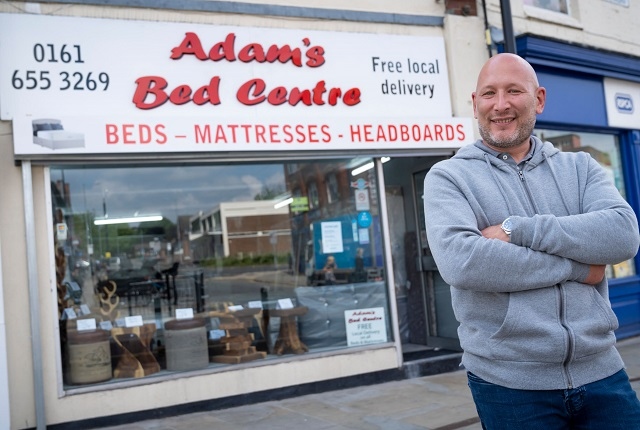 Adam's Bed Centre in Middleton will be reopening its doors from 12 April
