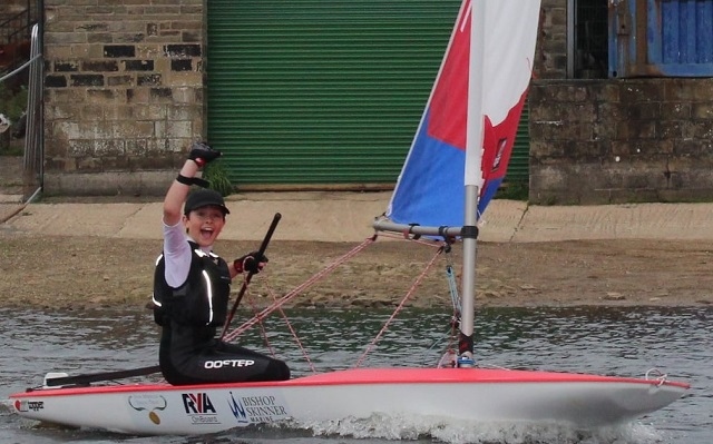 Jasper Bramwell finished sixth overall in a fleet of 120 at Rutland Water