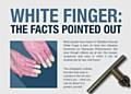 Raynaud’s syndrome, also known as vibration white finger (VWF), is a form of repetitive strain injury where blood vessels in the fingers periodically spasm