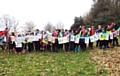 Pupils from Heybrook Primary School enjoy a flood awareness day at Hollingworth Lake