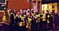 Middleton Rotary Club escorted Santa around the streets of Middleton