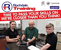 Join Rochdale Training’s campaign to recruit 219 Engineering Apprentices