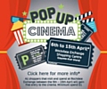 The free movie screen will be returning from Friday 6 April to Sunday 15 April
