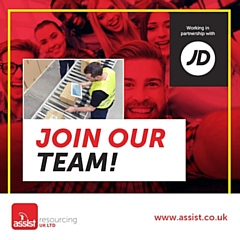 Assist Resourcing is looking for full-time warehouse operatives at JD Sports