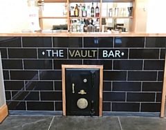 The Vault cocktail bar at The Medicine Tap