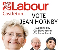 Jean Hornby - Labour candidate for Castleton ward