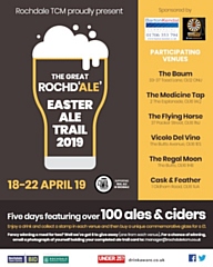 the Great Rochd‘ale’ Easter Ale Trail 2019